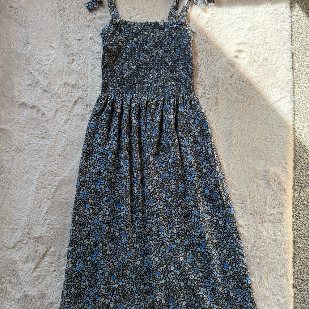 Wilfred Dress - Blue Floral size XS